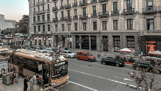 Vistas desde nuestro de centro psicologia situado en barcelona